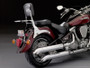 National Cycle 97+ Hon/ 16+ Indian/ 05-23 Kaw/ 01+ Suz/98-15 Yam Paladin Backrest w/Pad