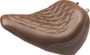 Mustang Harley Breakout Wide Tripper Solo Seat Diamond Stitch - Brown