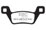 EBC 10-11 KYMCO ATV MXU 500 4 x 4 IRS Carb Models Rear Left/Right R Series Sintered Brake Pads