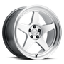 Kansei K12H Knp 19x9.5in / 5x114.3 BP / 22mm Offset / 73.1mm Bore - Hyper Silver Wheel
