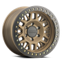 Raceline RT951B Ryno 17x9in/6x139.7 BP/-12mm Offset/106.1mm Bore- Bronze & Black Ring Beadlock Wheel