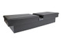 Dee Zee Universal Tool Box - Hardware Crossover - Double Lid Black