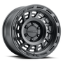 Raceline 957B Halo 17x8.5in / 6x120 BP / 0mm Offset / 67.1mm Bore - Satin Black Wheel