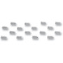 ITP Lug Nuts (Box) - 10mm Flat / 14mm Head - Chrome