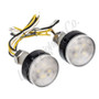 Letric Lighting Surface Indicators Lights Black White/Amber