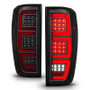 ANZO 19-23 GMC Sierra 1500/2500HD/3500HD Smoke Black Replacement Full LED Bar Tail Light
