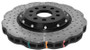 DBA 15-21 Audi S3 Front 5000 Series Drilled Rotor w/Black Hat