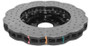 DBA 15-21 Audi S3 Front 5000 Series Drilled Rotor w/Black Hat