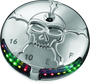 Kuryakyn Zombie Fuel & Battery Gauge Chrome