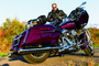 Kuryakyn Fixed Mounts Multi-Purpose Driver &amp; Passenger Backrest 14 and Up Touring Models Chrome
