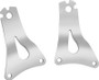 Kuryakyn Fixed Mounts Multi-Purpose Driver &amp; Passenger Backrest 14 and Up Touring Models Chrome