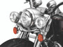 Kuryakyn Headlight Visor 7in Headlight