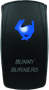 DragonFire Racing Lighted Switch Bunny Burner On/Off Blue