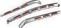 Kuryakyn L.E.D. Trunk Molding For 01-10 GL1800 Chrome Red Lens