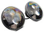 Raxiom 07-18 Jeep Wrangler JK 7-In LED Headlights- Black Housing (Clear Lens)
