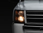 Raxiom 07-13 Chevrolet Silverado 1500 Euro Headlights- Black Housing (Clear Lens)