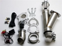 Granatelli 3.0in Stainless Steel Electronic Exhaust Cutout w/Slip Fit/Band Clamp