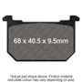 EBC 81-82 Kawasaki KZ 305 CSR Front Left/Right FA-SFA-X Brake Pads