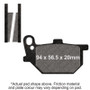 EBC 1979 Yamaha RD 400 F Daytona Front Left/Right FA-SFA-X Brake Pads