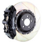 Brembo 03-13 Flying Spur Front GT BBK 6 Piston Cast 411x34 2pc Rotor Slotted Type1 -Black