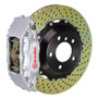Brembo 95-99 M3 Front GT BBK 4 Piston Cast 2pc 355x32 2pc Rotor Drilled-Silver