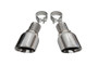 Corsa 2011-2021 Jeep Grand Cherokee Single 2.5in Inlet / 4.5in Outlet Polished Pro-Series Tip Kit