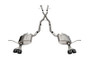Corsa 2014-2021 Jeep Grand Cherokee Xtreme 2.5in Cat-Back Dual Rear Exit w/Twin 4in Black PVD Tips