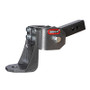 Gen-Y Glyder Torsion-Flex 2in Shank 6in Drop 7K Hitch w/Ball Platform/1in Diameter Mounting Hole