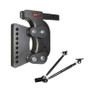Gen-Y The Boss Torsion-Flex 2in Weight Distribution Shank 12.5in Drop 16K Hitch w/Stabilizer Kit