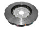 DBA 14-18 Audi RS7 (w/Iron Rotors) Front 5000 Series Cross Drilled Rotor w/Silver Hat