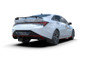Rally Armor 22-23 Hyundai Elantra N & N Line Black UR Mud Flap w/Light Blue Logo