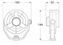 Hella Fan Turbo 2Speed 12V Blk