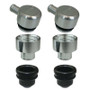Moroso COPO 3/4in Hose Valve Cover Breathers