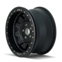 Dirty Life 9302 Roadkill Race 17x9/8x165.1 BP/-14mm Offset/130.8mm Hub Matte Black Wheel - Beadlock