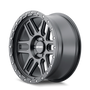 Mayhem 8304 Delta 20x9 / 5x127 BP / 0mm Offset / 78.1mm Hub Matte Black Wheel