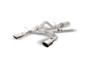 Gibson 21-22 Ford Bronco 4DR Cat-Back Dual Split Exhaust - Stainless
