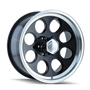 ION Type 171 18x9 / 6x139.7 BP / 0mm Offset / 106mm Hub Black/Machined Wheel