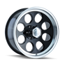ION Type 171 18x9 / 6x139.7 BP / 0mm Offset / 106mm Hub Black/Machined Wheel