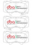 DBA 05-22 Toyota Tacoma (6 Lug) SP Performance Front Brake Pads