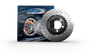 SHW 03-08 Lamborghini Gallardo 5.0L Right Rear Cross-Drilled Lightweight Brake Rotor (400615602C)
