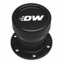 DeatschWerks Straight Filler Neck w/Cap - Matte Black