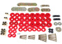 Energy Suspension 65-67 Chevrolet Biscayne/Bel Air/Caprice/Impala Body Mount Set w/ Hardware - Red