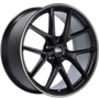 BBS CI-R 20x11.5 5x112 ET40 Satin Black Polished Rim Protector Wheel -82mm PFS/Clip Required