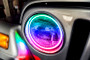 Oracle Jeep Wrangler TJ 97-06 LED Waterproof Halo Kit - ColorSHIFT w/ BC1 Controller