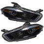 Oracle 13-16 Dodge Dart SMD HL - Black - Halogen - ColorSHIFT w/o Controller