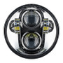 Oracle 5.75in 40W Replacement LED Headlight - Chrome