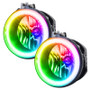 Oracle Dodge Challenger 08-14 LED Fog Halo Kit - ColorSHIFT