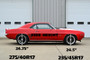 Ridetech 67-69 Camaro Small Block StreetGRIP Lowering Coil Springs Dual Rate Pair