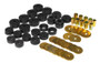 Prothane 65-70 GM Various 2dr Hardtop Body Mount - Black