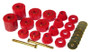 Prothane 75-79 GM 1/2 / 3/4 / 1T 2/4wd Body Mount - Red